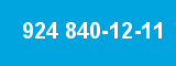 924 840-12-11 924 840-12-11